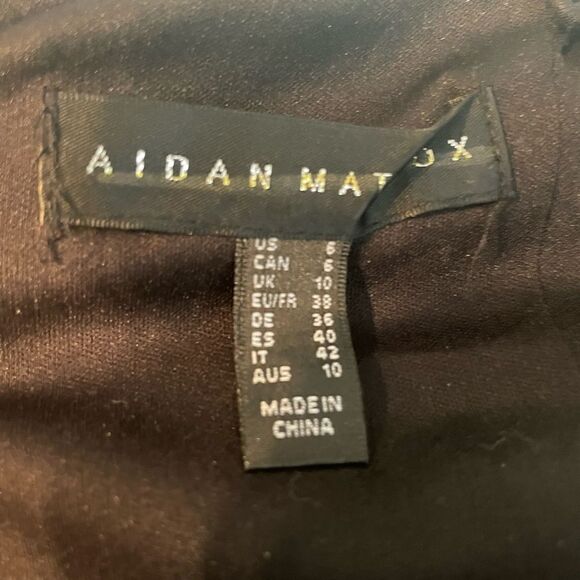 NWT Aidan Mattox × BHLDN Addiena 6
Chiffon Blouson Maxi Dress Gown - Picture 9 of 9